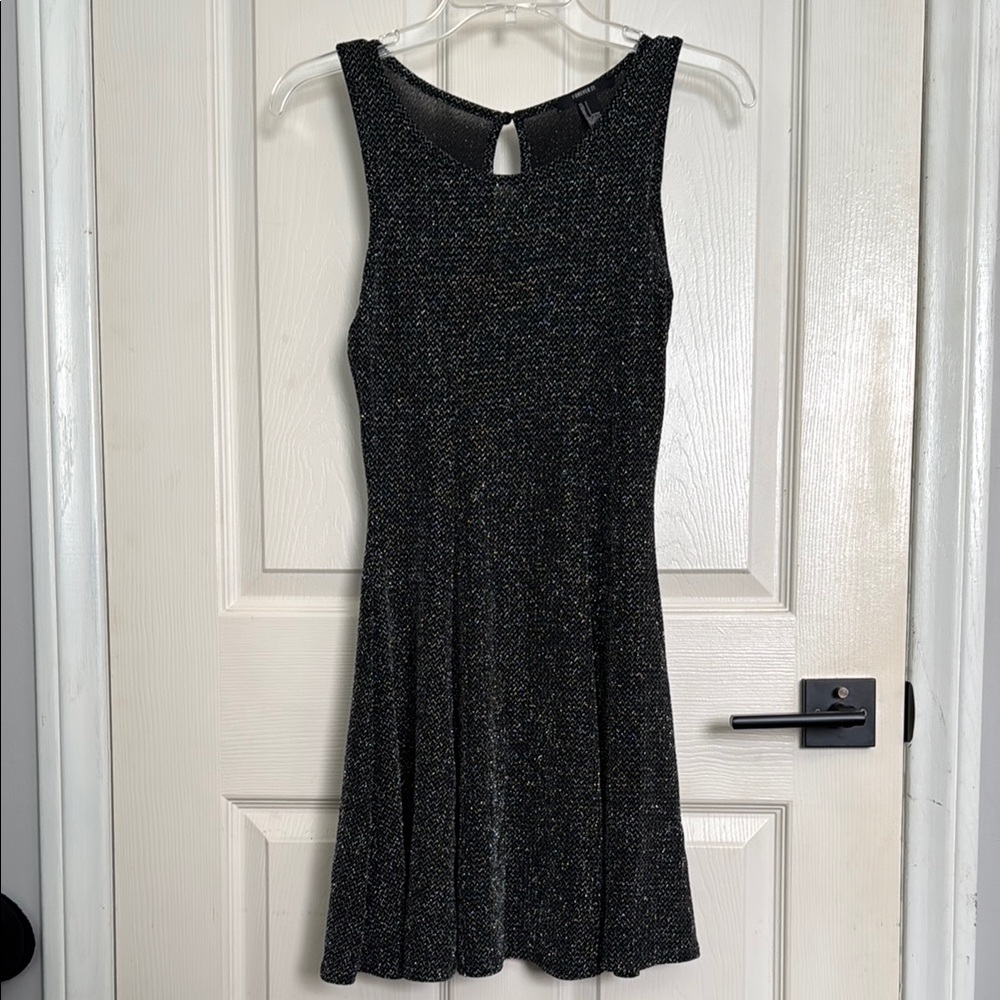 Forever 21 Black Fit and Flare Mini Dress